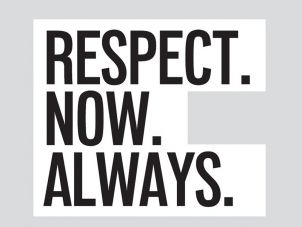 Respect.Now.Always logo