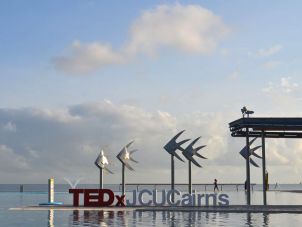 TEDxJCU Cairns on the Cairns Esplanade