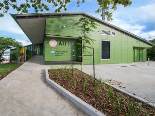 The AITHM building on Thursday Island