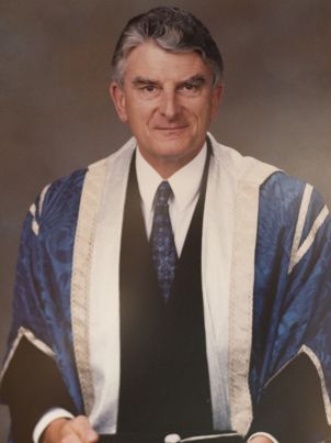 Former Vice-Chancellor Bernard Moulden  